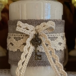 szata świecy handmade